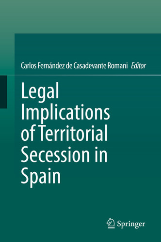 Legal Implications of Territorial Secession in Spain book cover by 