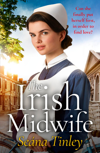The Irish Midwife book cover by Seána Tinley