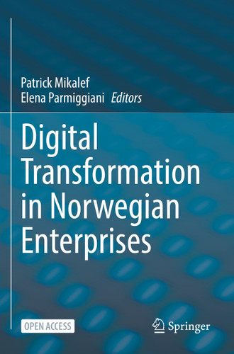 Digital Transformation in Norwegian Enterprises book cover by 