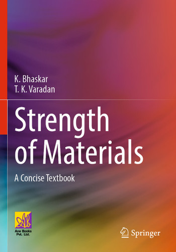 Strength of Materials: A Concise Textbook book cover by K. Bhaskar, T. K. Varadan