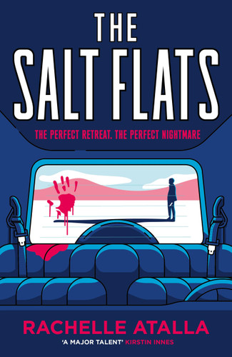 The Salt Flats book cover by Rachelle Atalla