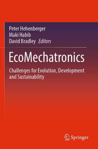 EcoMechatronics: Challenges for Evolution, Development and Sustainability book cover by 