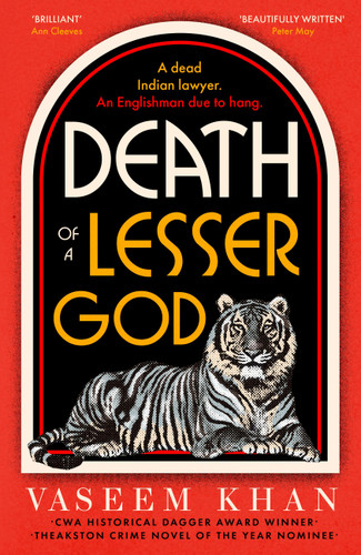 Death of a Lesser God (Malabar House) book cover by Vaseem Khan