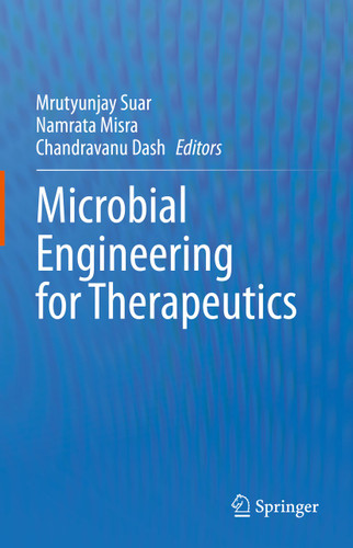 Microbial Engineering for Therapeutics book cover by 
