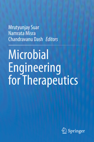 Microbial Engineering for Therapeutics book cover by 