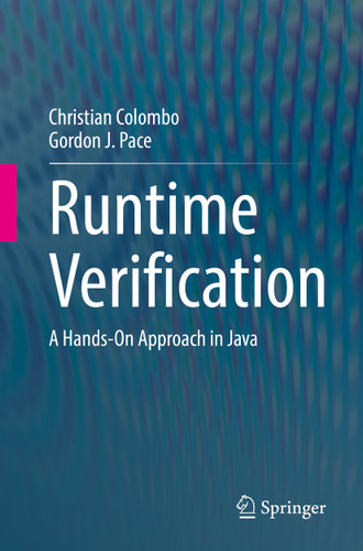 Runtime Verification: A Hands-On Approach in Java book cover by Christian Colombo, Gordon J. Pace