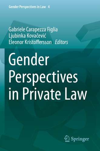 Gender Perspectives in Private Law (Gender Perspectives in Law #4) book cover by 