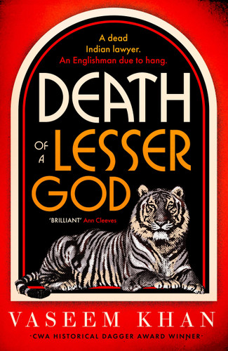 Death of a Lesser God (Malabar House) book cover by Vaseem Khan