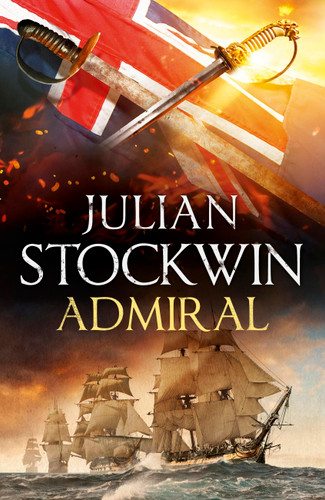 Admiral: Thomas Kydd 27 book cover by Julian Stockwin