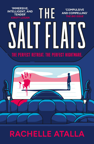 The Salt Flats book cover by Rachelle Atalla