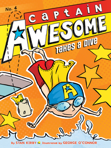 Captain Awesome Takes a Dive (Captain Awesome) book cover by Stan Kirby