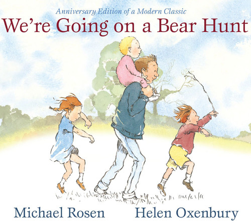 We're Going on a Bear Hunt: Anniversary Edition of a Modern Classic (Classic Board Books) book cover by Michael Rosen