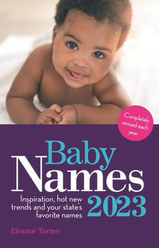 Baby Names 2023 (US) book cover by Eleanor Turner
