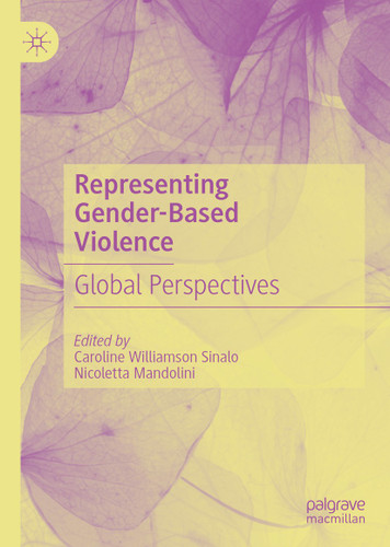 Representing Gender-Based Violence: Global Perspectives book cover by 