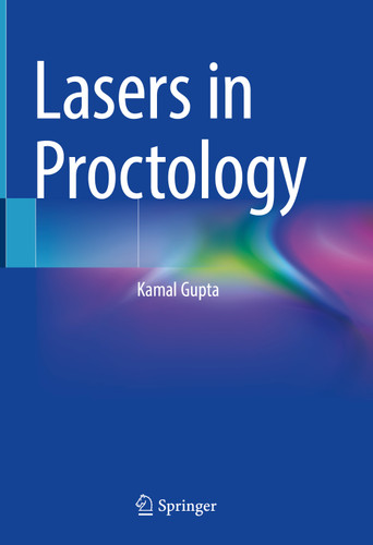 Lasers in Proctology book cover by Kamal Gupta