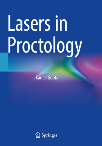 Lasers in Proctology book cover by Kamal Gupta