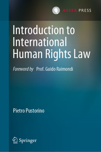 Introduction to International Human Rights Law book cover by Pietro Pustorino