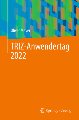 TRIZ-Anwendertag 2022 book cover by 