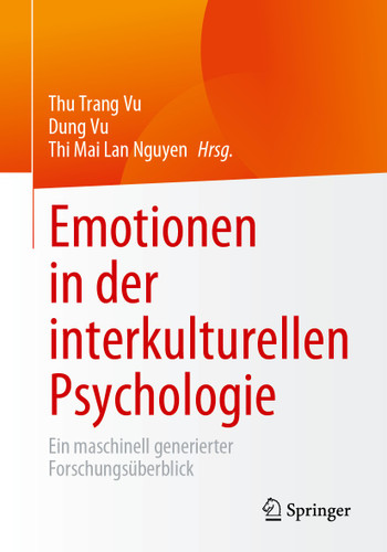 Emotionen in der interkulturellen Psychologie: Ein maschinell generierter Forschungsüberblick book cover by 