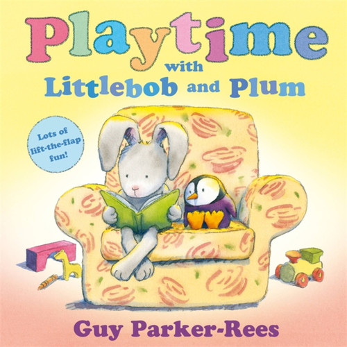 Playtime with Littlebob and Plum book cover by Guy Parker-Rees