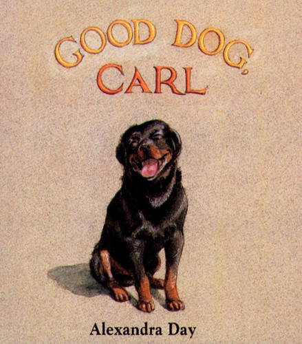 Good Dog, Carl (Classic Board Books) book cover by Alexandra Day