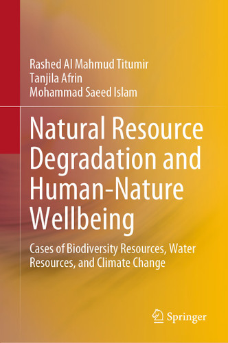 Natural Resource Degradation and Human-Nature Wellbeing: Cases of Biodiversity Resources, Water Resources, and Climate Change book cover by Rashed Al Mahmud Titumir, Tanjila Afrin, Mohammad Saeed Islam
