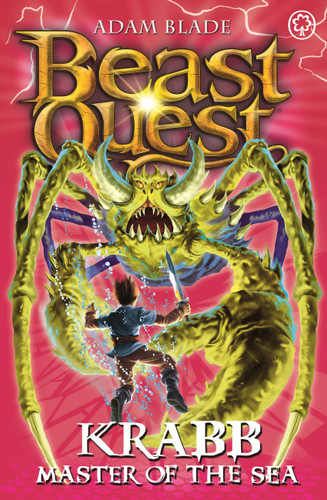 Beast Quest: 25: Krabb Master of the Sea (Beast Quest) book cover by Adam Blade
