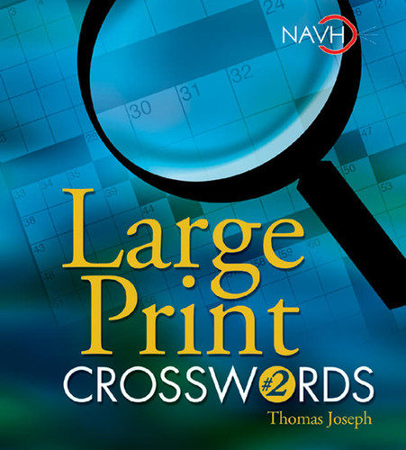 Large Print Crosswords #2 (Large Print Crosswords) book cover by Thomas Joseph
