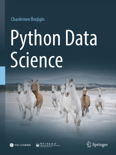 Python Data Science book cover by Chaolemen Borjigin