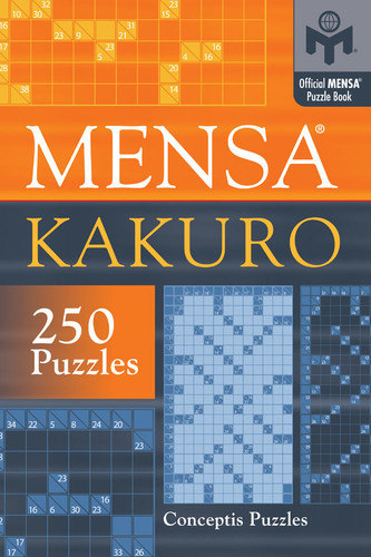 Mensa® Kakuro (Mensa®) book cover by Conceptis Puzzles