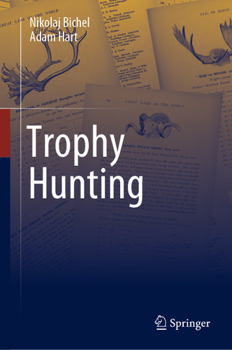 Trophy Hunting book cover by Nikolaj Bichel, Adam Hart