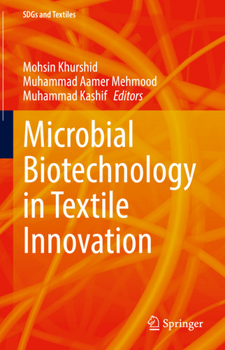 Microbial Biotechnology in Textile Innovation (SDGs and Textiles) book cover by 