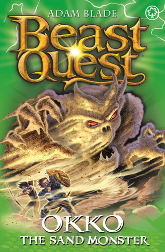 Beast Quest: 93: Okko the Sand Monster (Beast Quest) book cover by Adam Blade
