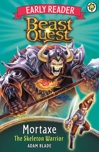 Beast Quest: Early Reader Mortaxe the Skeleton Warrior (Beast Quest) book cover by Adam Blade