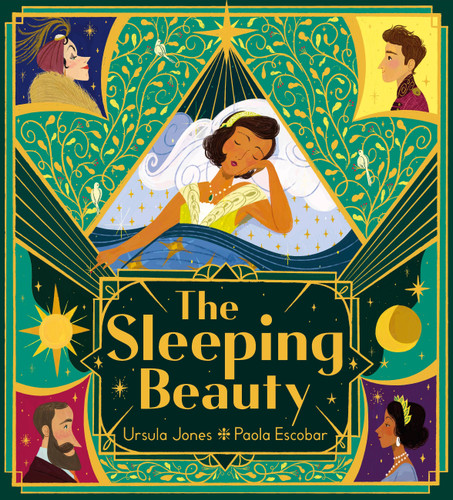 The Sleeping Beauty book cover by Ursula Jones