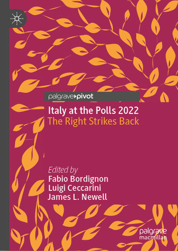 Italy at the Polls 2022: The Right Strikes Back book cover by 