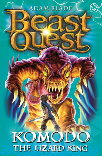 Beast Quest: 31: Komodo the Lizard King (Beast Quest) book cover by Adam Blade