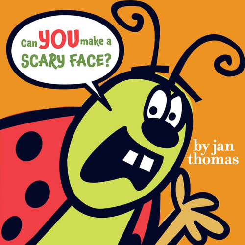 Can You Make a Scary Face? book cover by Jan Thomas