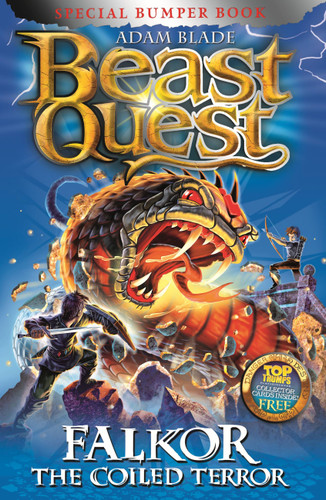 Beast Quest: Special 18: Falkor the Coiled Terror (Beast Quest) book cover by Adam Blade