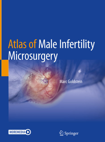 Atlas of Male Infertility Microsurgery book cover by Marc Goldstein