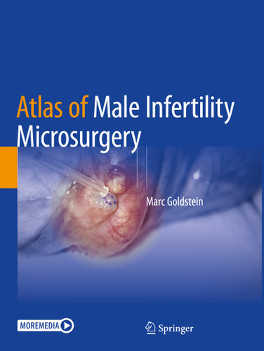 Atlas of Male Infertility Microsurgery book cover by Marc Goldstein