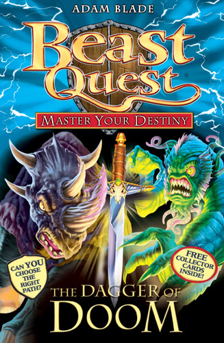 Beast Quest: Master Your Destiny 2: The Dagger of Doom (Beast Quest) book cover by Adam Blade