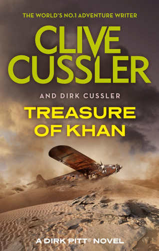 Treasure of Khan (Dirk Pitt Adventure) book cover by Clive Cussler