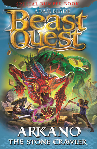 Beast Quest: Arkano the Stone Crawler: Special 25 (Beast Quest) book cover by Adam Blade