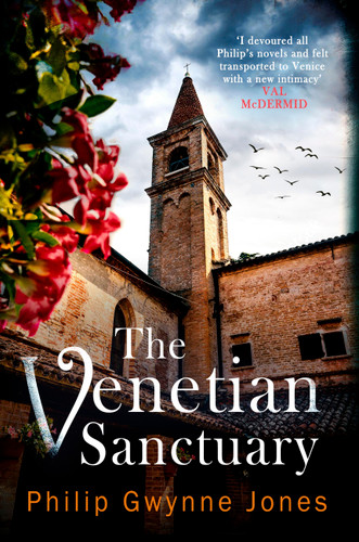 The Venetian Sanctuary book cover by Philip Gwynne Jones