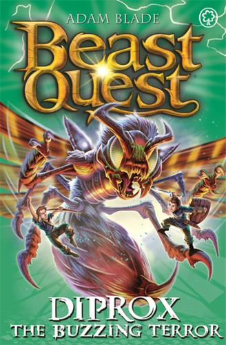 Beast Quest: Diprox the Buzzing Terror: Series 25 Book 4 (Beast Quest) book cover by Adam Blade