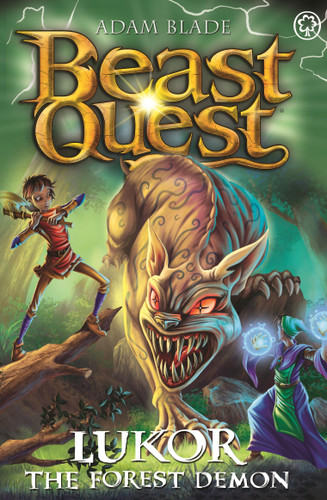 Beast Quest: Lukor the Forest Demon: Series 29 Book 4 (Beast Quest) book cover by Adam Blade