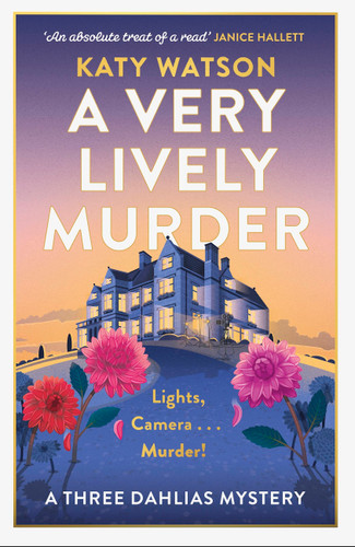A Very Lively Murder book cover by Katy Watson