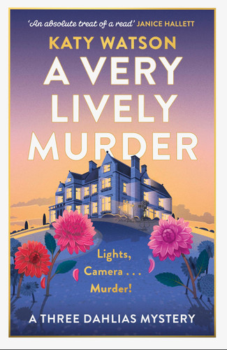 A Very Lively Murder book cover by Katy Watson
