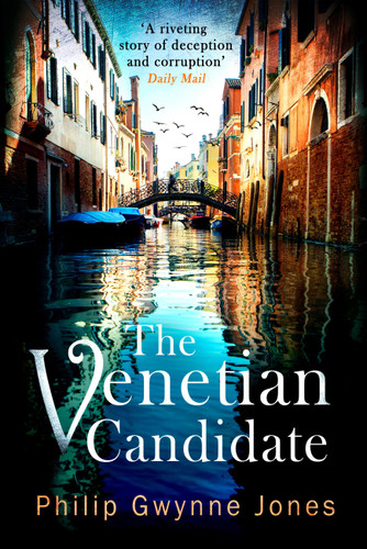 The Venetian Candidate book cover by Philip Gwynne Jones
